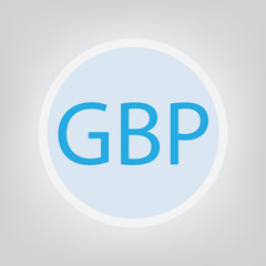 GBP (British Pound) concept- vector illustration