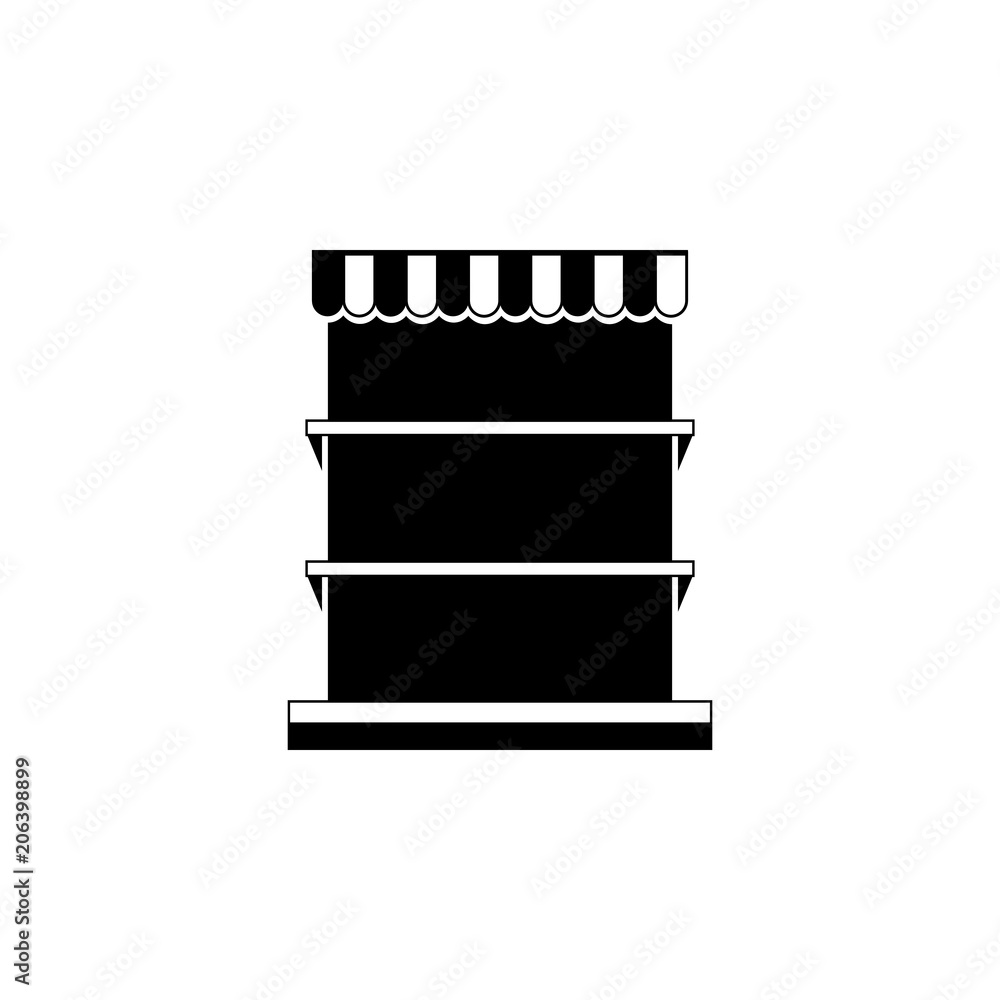 Poster counter for products icon. element of market icon for mobile concept and web apps. detailed counter 