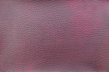 Fototapeta premium Maroon leather texture background