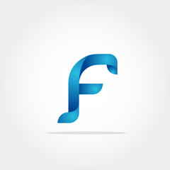 Initial Letter F Logo Design Template