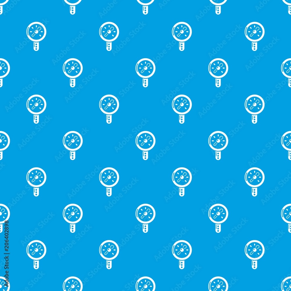 Poster pressure indicator pattern vector seamless blue repeat for any use