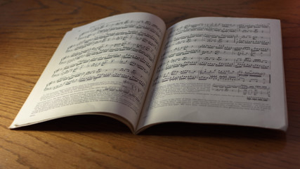 Obraz premium Libro de música