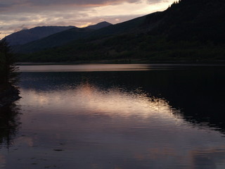 Loch Leven at dusk