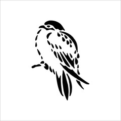 bird icon. Vector Illustration