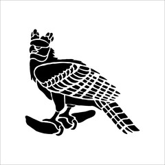 bird icon. Vector Illustration