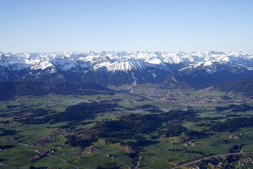 Fototapeta premium Allgäuer Alpen