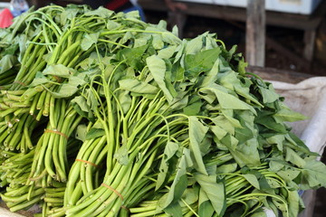 Fototapeta premium Vegetable and fruit, fish market in Morotai Island, Indonesia