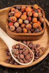 Corozo tropical fruit - Bactris guineensis