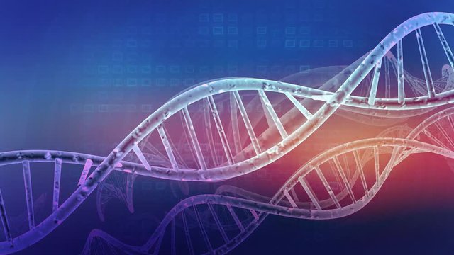 Medical background  DNA double helix

