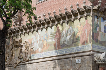 Fresque sur le Sant Pau