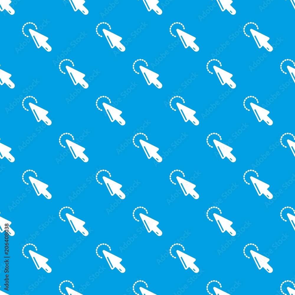 Poster cursor clean pattern vector seamless blue repeat for any use
