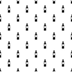 Plastic bottle pattern vector seamless repeating for any web design