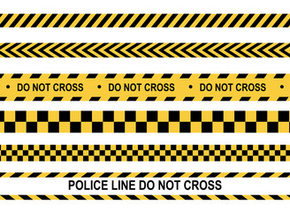 Police line and do not cross