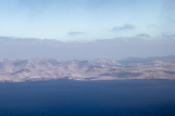 Puerto del Carmen resort on the southeast coast of Lanzarote