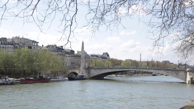 Tournelle Bridge in Paris - France