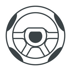 car wheel control icon vector illustration design