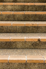 staircase street dirty marble. cement stone. closeup