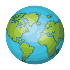 world planet earth icon vector illustration design