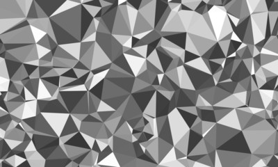 Gray Background Polygon 