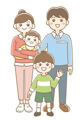 家族　親子　核家族