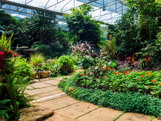 Obraz premium The Royal Agricultural Station Angkhang May 2018 Chiang Mai Thailand