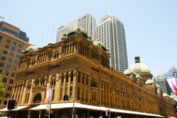 Naklejka na ściany i meble Queen Victoria Building - Sydney - Australia