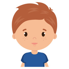 little boy son character vector illustration design