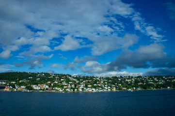 フィヨルドクルーズで見た景色