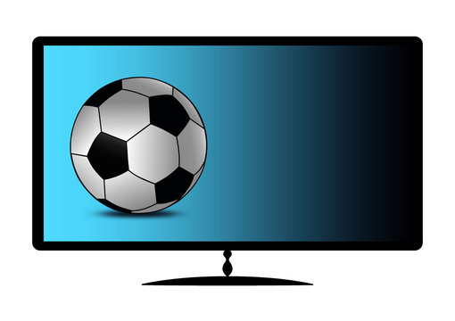 Fernseher Fußball