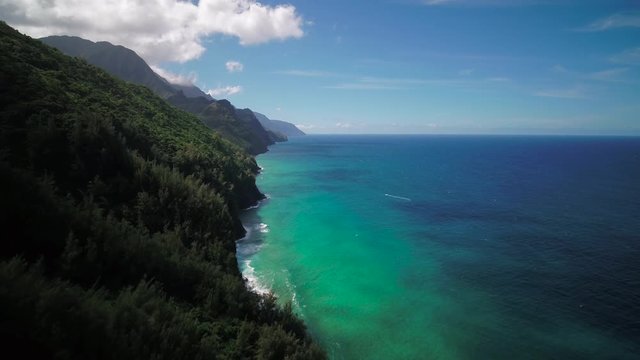 Aerial Hawaii Kauai Kalalau Napali Coast State Park Trail November 2017 Sunny Day 4K Wide Angle Inspire 2 Prores

Aerial video of Kalalau Napali Coast State Park on Kauai in Hawaii on a sunny day.