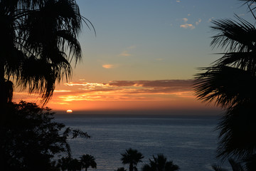 Sunrise in La Gomera