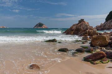 Cliff at Shek O, Hong Kong