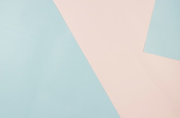 Abstract pastel pale blue pink color paper .Creative colorful pastel paper background.