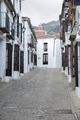 Street Scene in Grazalema; Andalusia