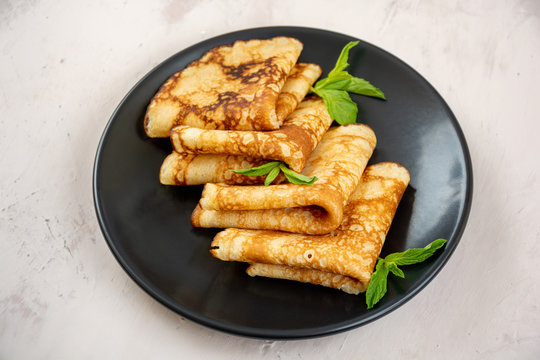 Stack of crepes