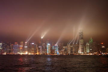 Fototapeta premium Symphony of Light, Hong Kong