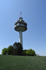 Funkturm, Richtfunk, Richtfunkturm, Spiegel, Antenne, Schüssel, Mast, Ansfelden, Richtfunkstrecke,...
