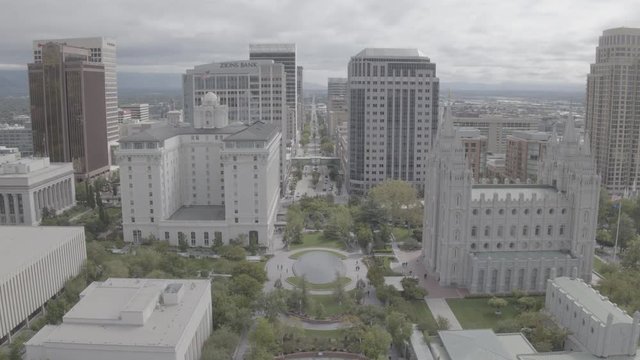 Downtown Cityscape &ndash; Salt Lake City Utah