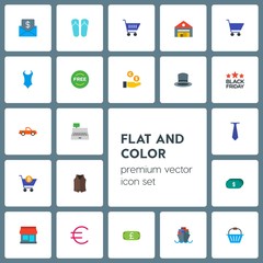 Modern Simple Set of transports, clothes, money, shopping Vector flat Icons. Contains such Icons as  mail, money,  vessel, summer,  pound and more on grey background. Fully Editable. Pixel Perfect