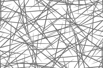 Black and white geometric pattern. Seamless abstract background. Vector stripe, lines. Horizontal speed line pattern.