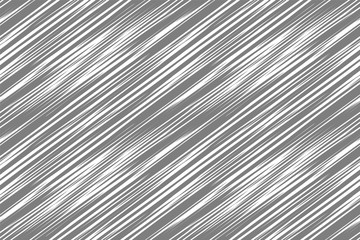 Black and white geometric pattern. Seamless abstract background. Vector stripe, lines. Horizontal speed line pattern.