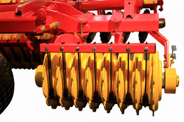Cultivator for tillage.