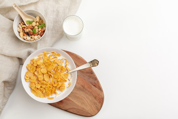 Bowl of healthy muesli