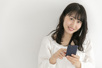 Naklejka premium 女性