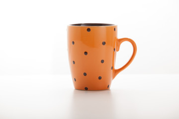 Coffee cup isolated on white background. Mock up.