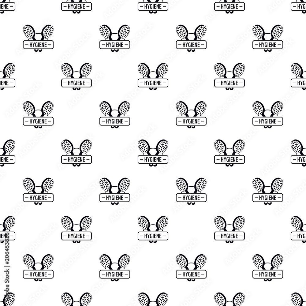 Poster hygiene shower pattern vector seamless repeat for any web design