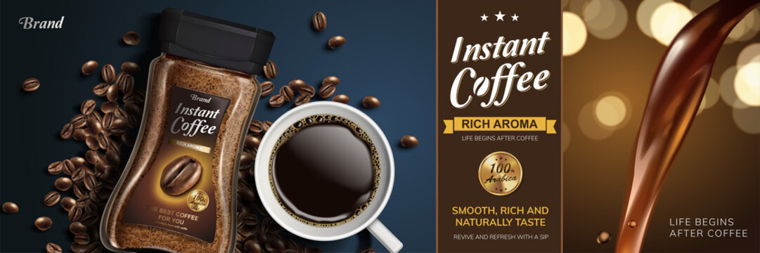 Instant coffee ad