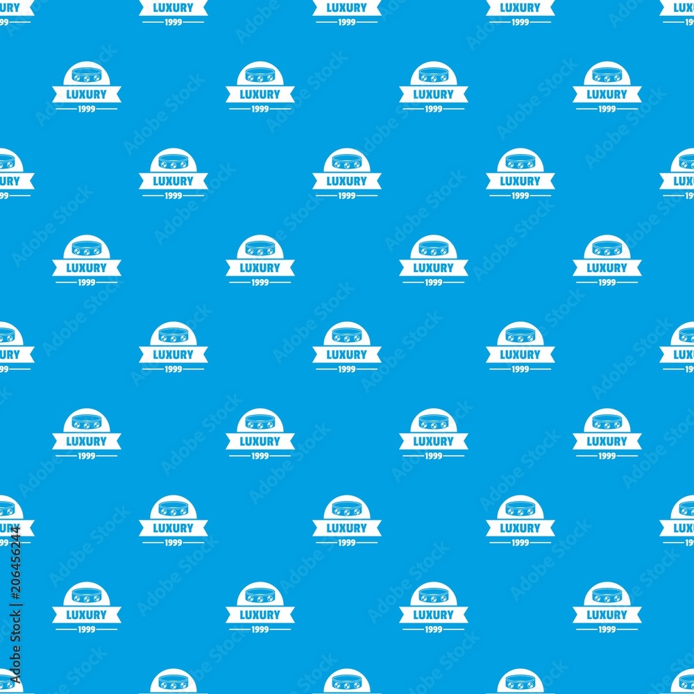 Poster luxury pattern vector seamless blue repeat for any use