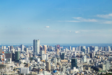 Cityscape of Shinjuku Metropolitan Government Lookout,Tokyo