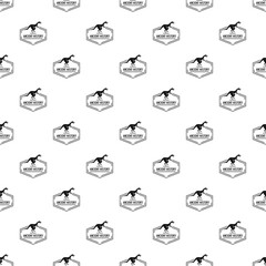 Jurassic pattern vector seamless repeat for any web design